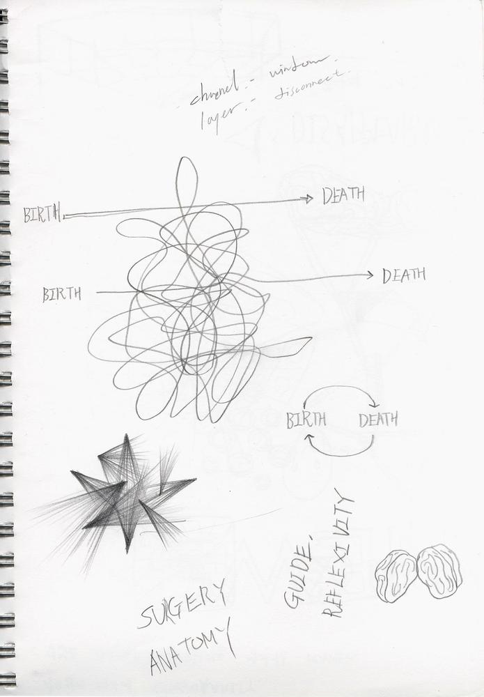Drawing 107, Ryu Sung Chul, 2013, Pencil and color on paper